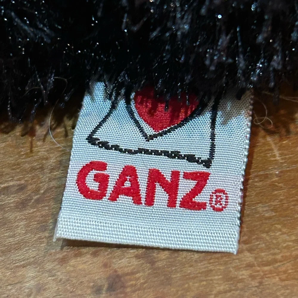 Ganz Webkinz Black Plush Cat 8